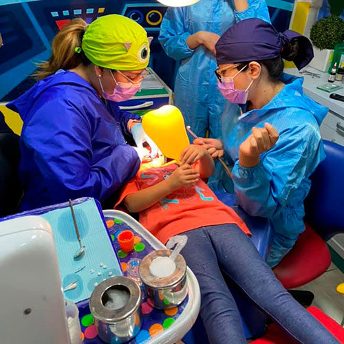 Odontología láser infantil