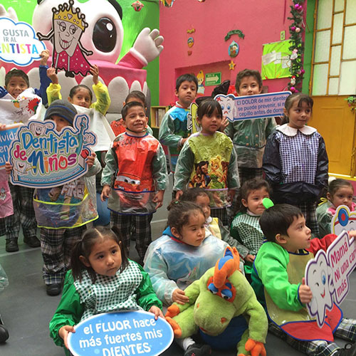 Primera visita al dentista para niños