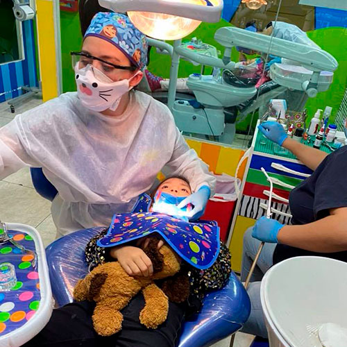Tratamiento de caries del biberón